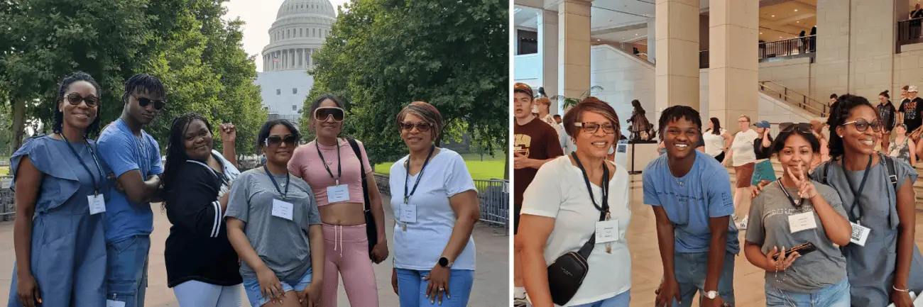 Group from Chicago tours capital