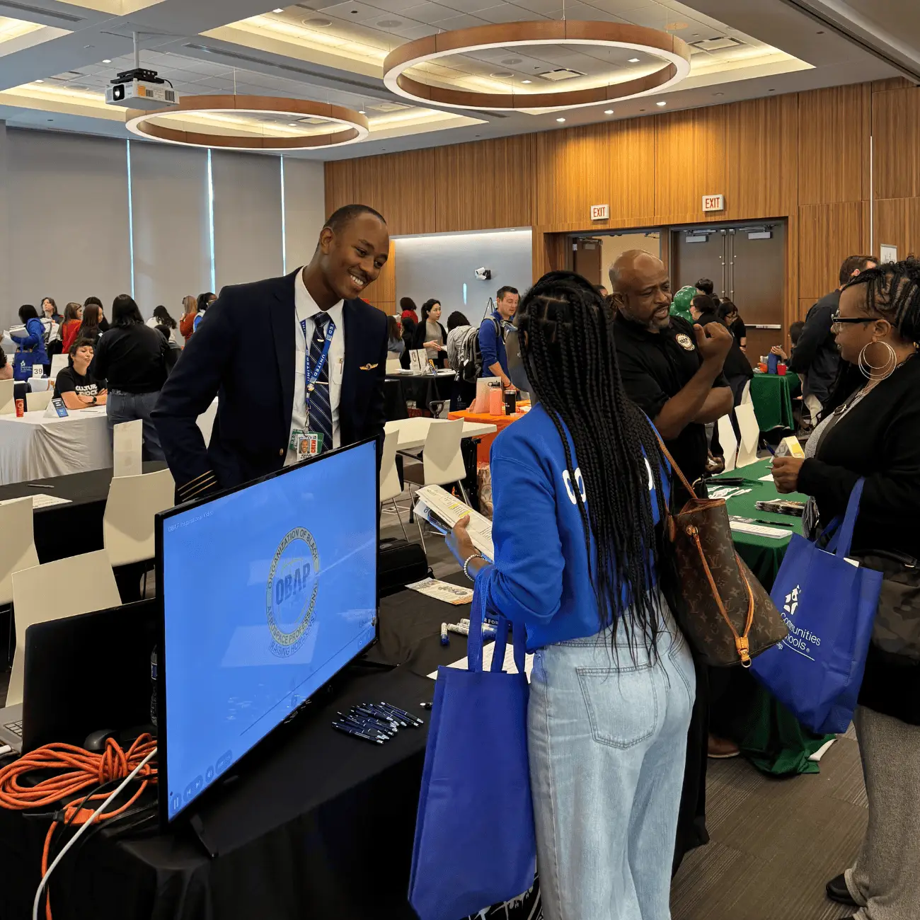 CIS school partners and community partners connect at Resource Fair