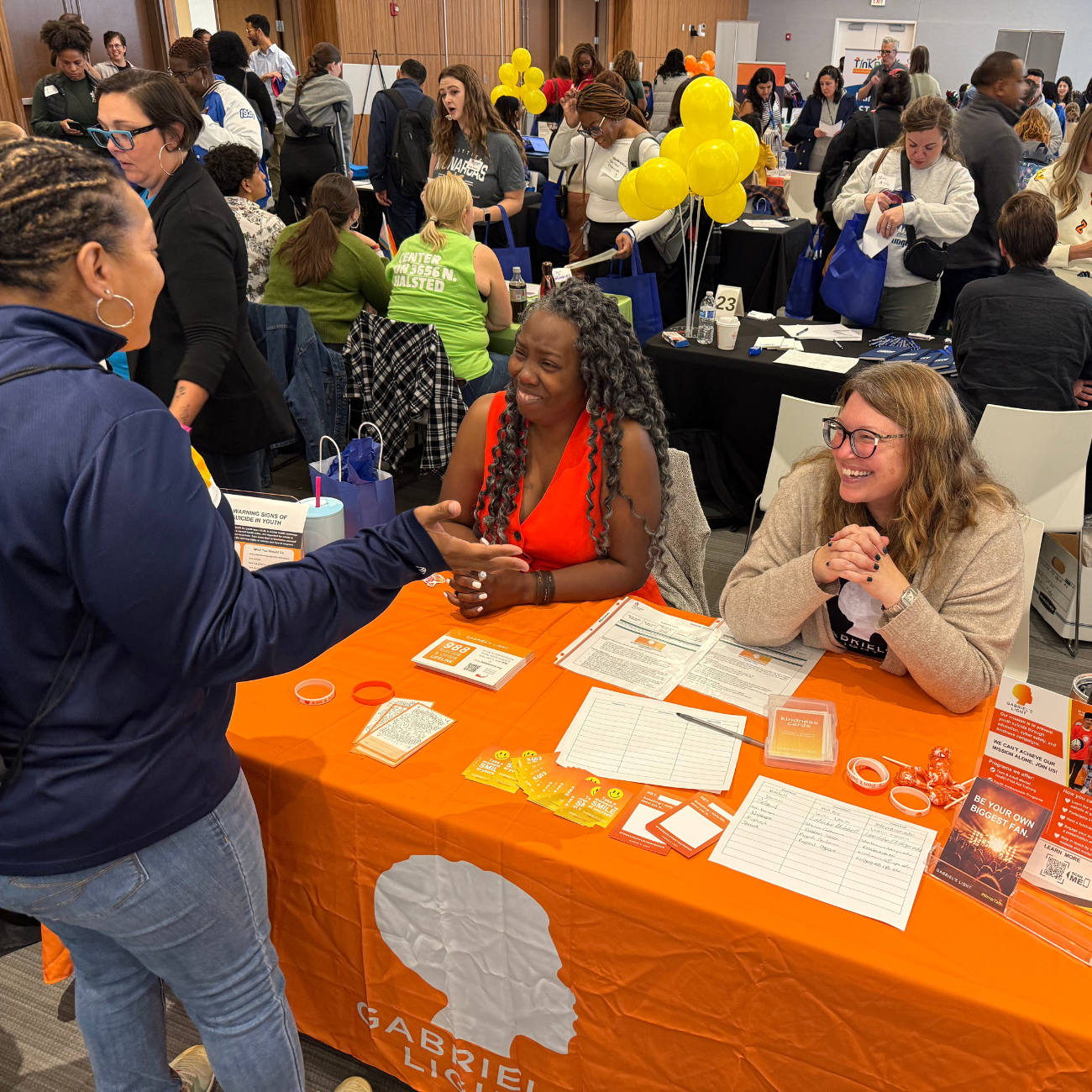 CIS school partners and community partners connect at Resource Fair