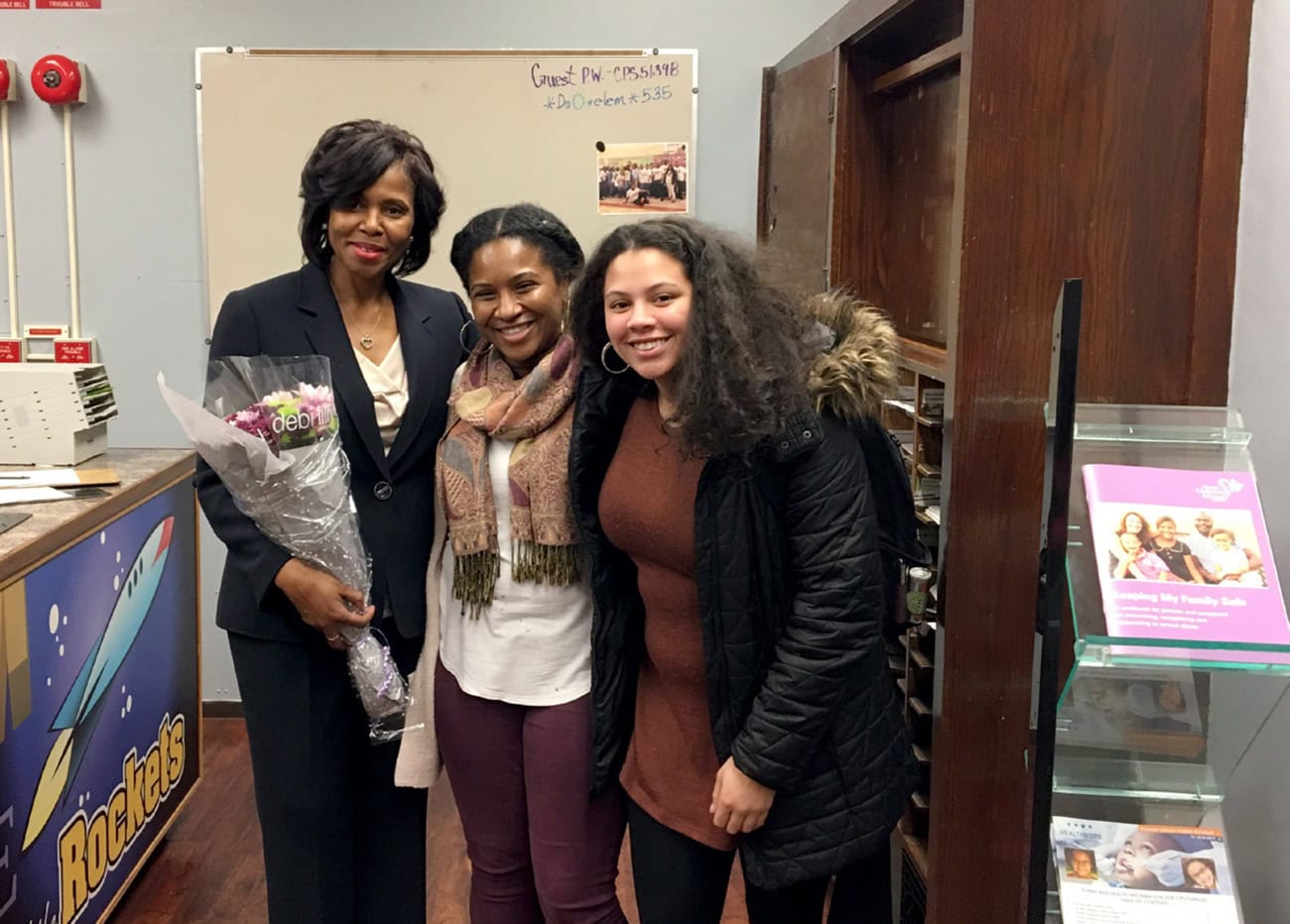 CIS Intern with Mimi and Dr. Bibbie