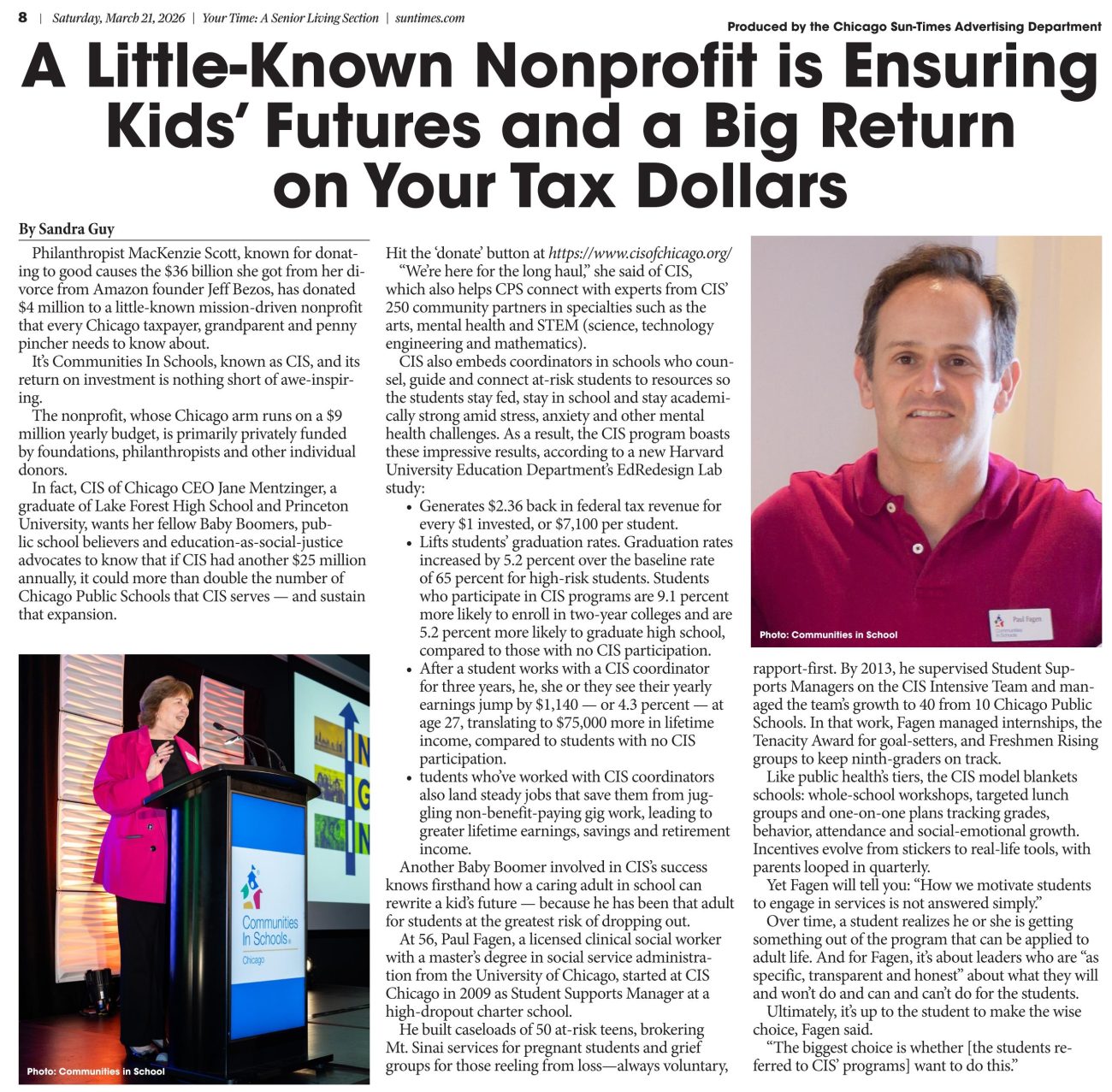 CST article on economic mobility study