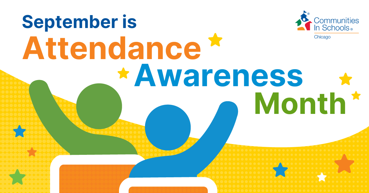 Attendance Awareness Month graphic