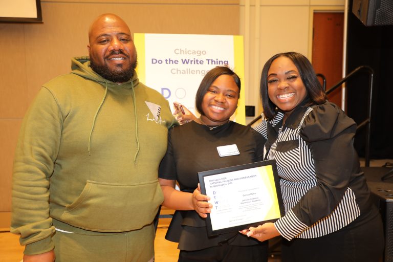 Damiya and her family