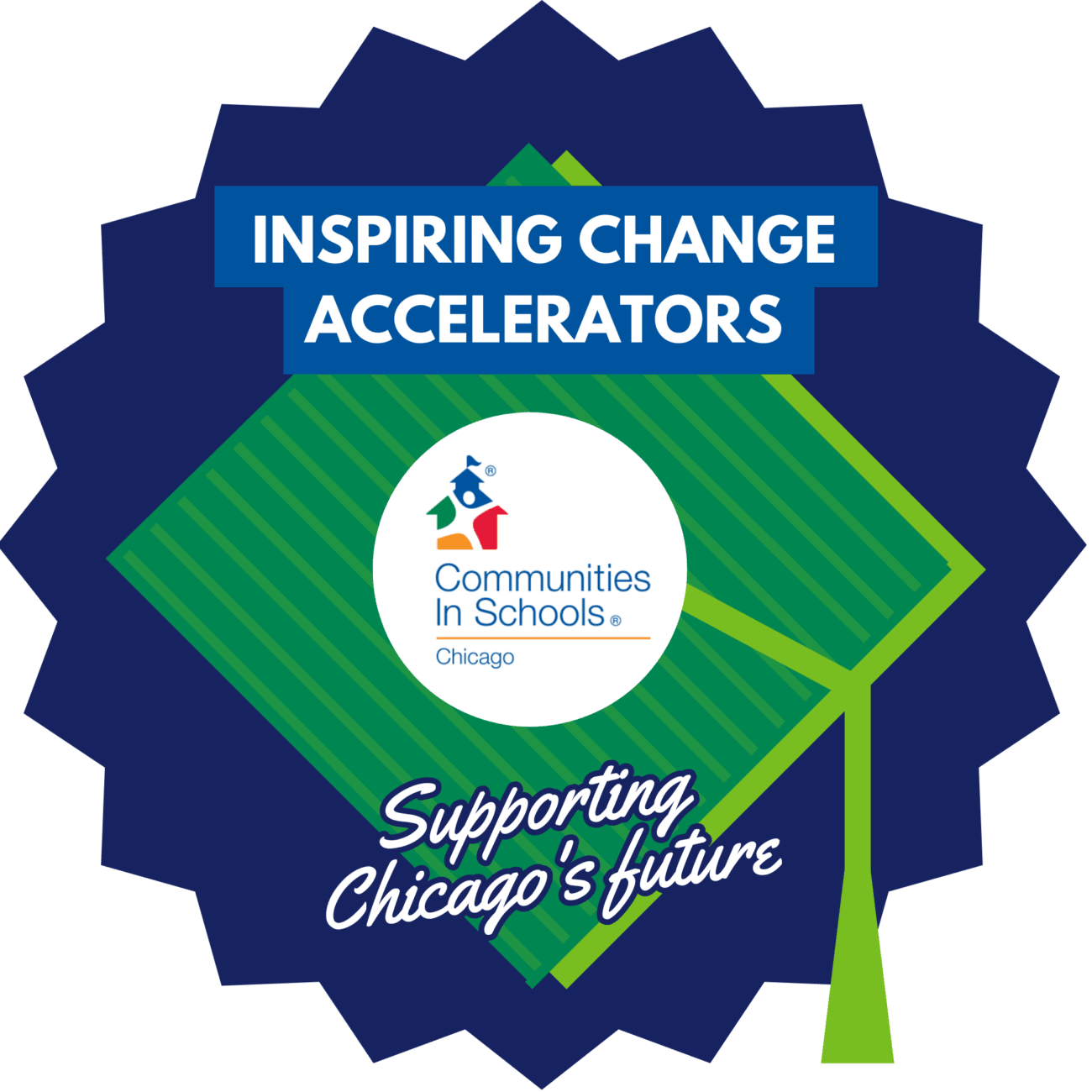 Inspiring Change Accelerators badge