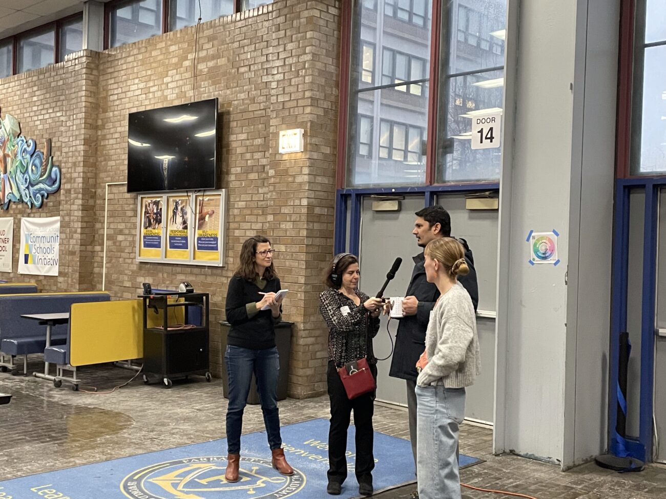 WBEZ interview at Farragut